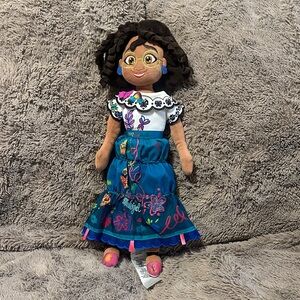 Disney Encanto Mirabel Stuffed Doll - Blue and Brown